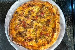 Green-Bell-Pepper-Onion-Jimmy-Dean-Hot-Breakfast-Sausage-Cherry-Peppers